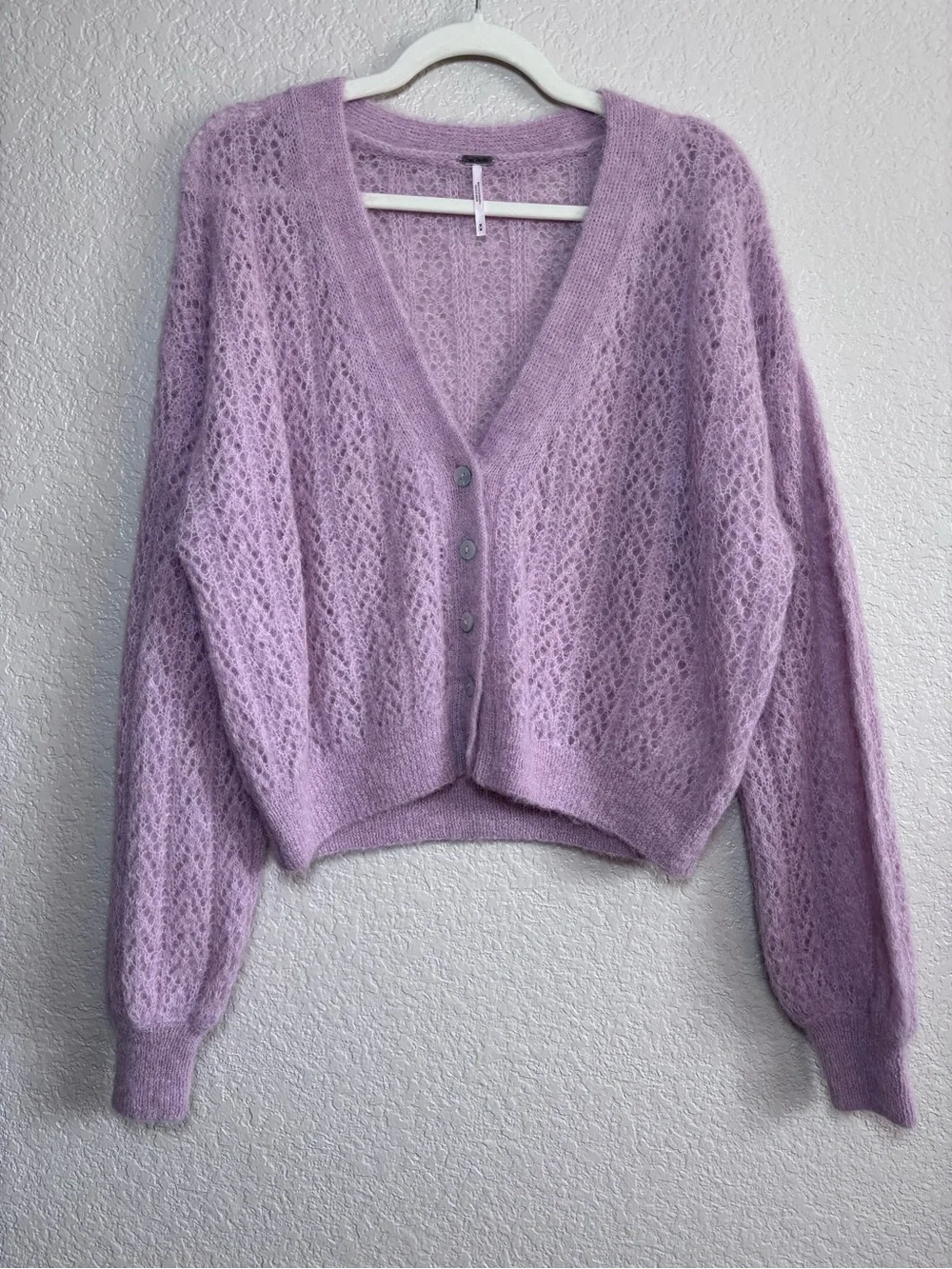 Free People Amelia Alpaca Blend Cardi size Medium $148